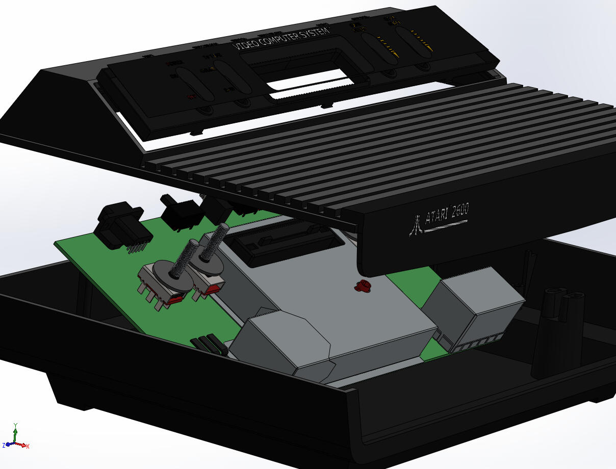 Atari Solidworks Model