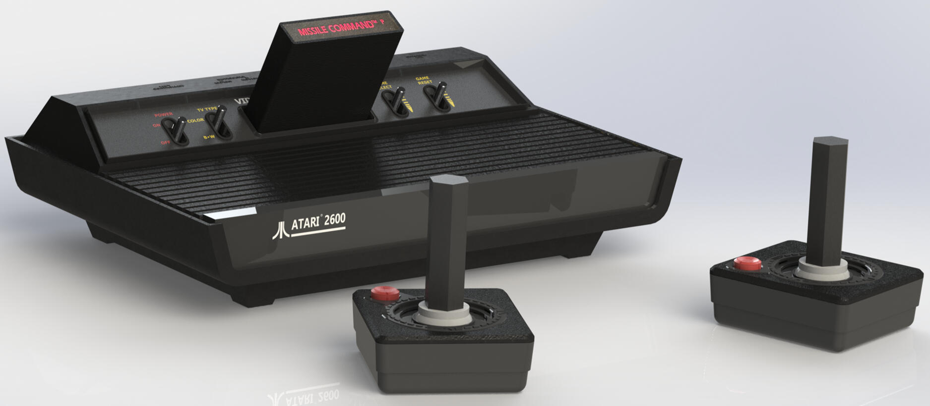 Atari Solidworks Render